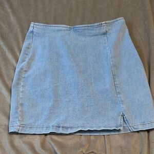 Wild Fable Light Blue Denim Pencil Skirt